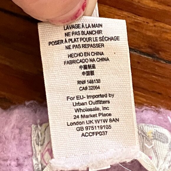 FREE PEOPLE Oversized Brushed BLANKET SCARF Pink Purple - Picture 4 of 6